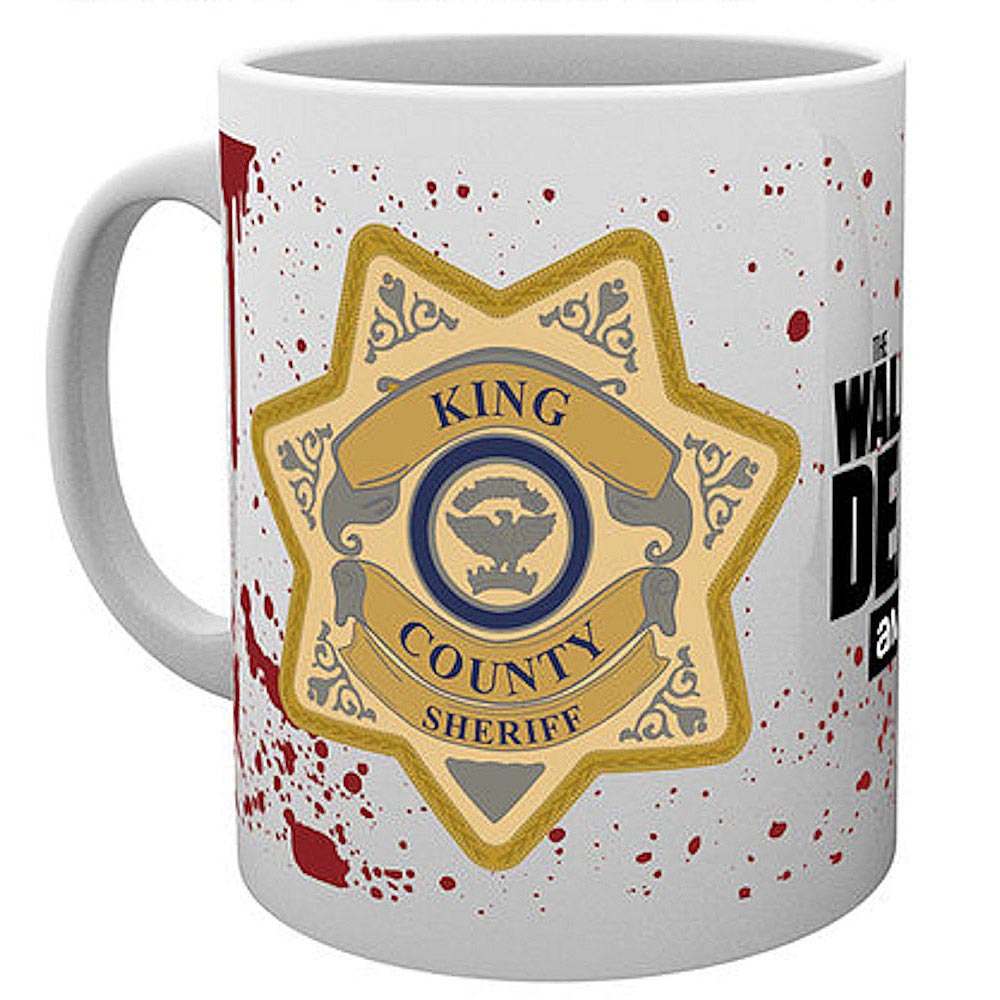 WALKING DEAD ウォーキングデッド (放送 15周年 ) - Sheriff Badge / マグカップ - PGS